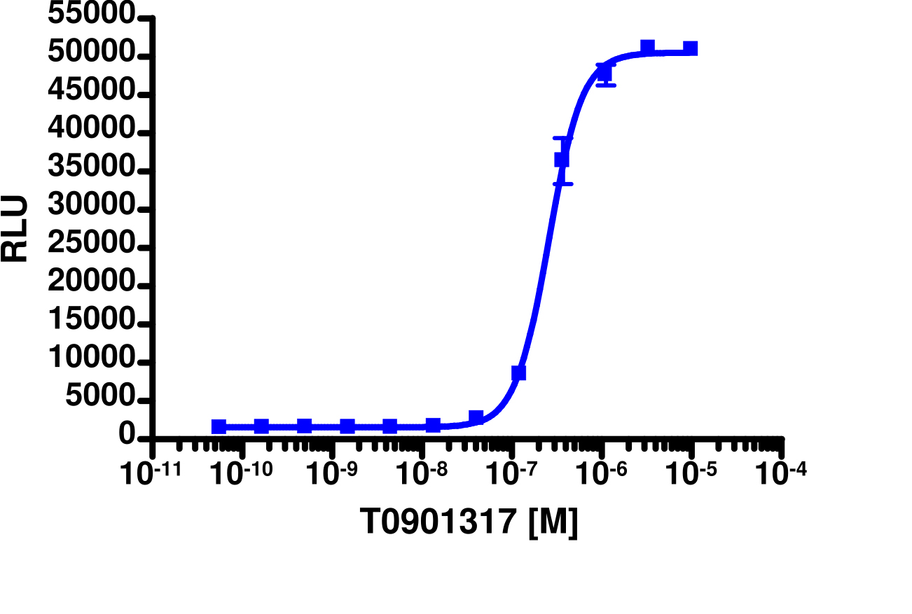 PathHunter® Human LXR alpha Nuclear Receptor Stable Cell Line Protein Interaction Assay (CHO-K1)